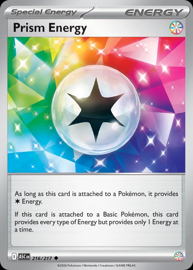 Ascended Heroes Prism Energy #216/217