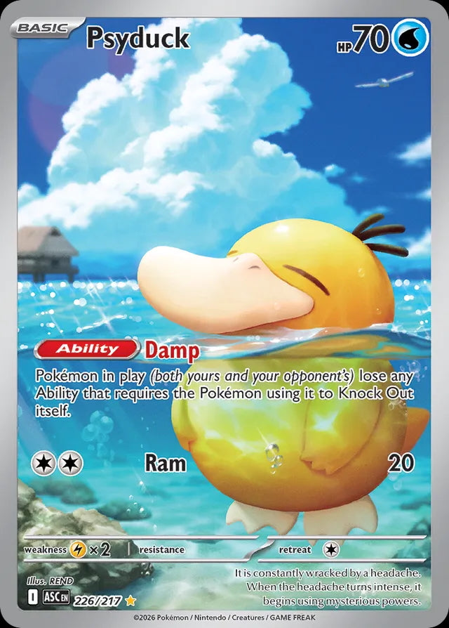 Ascended Heroes Psyduck #226/217