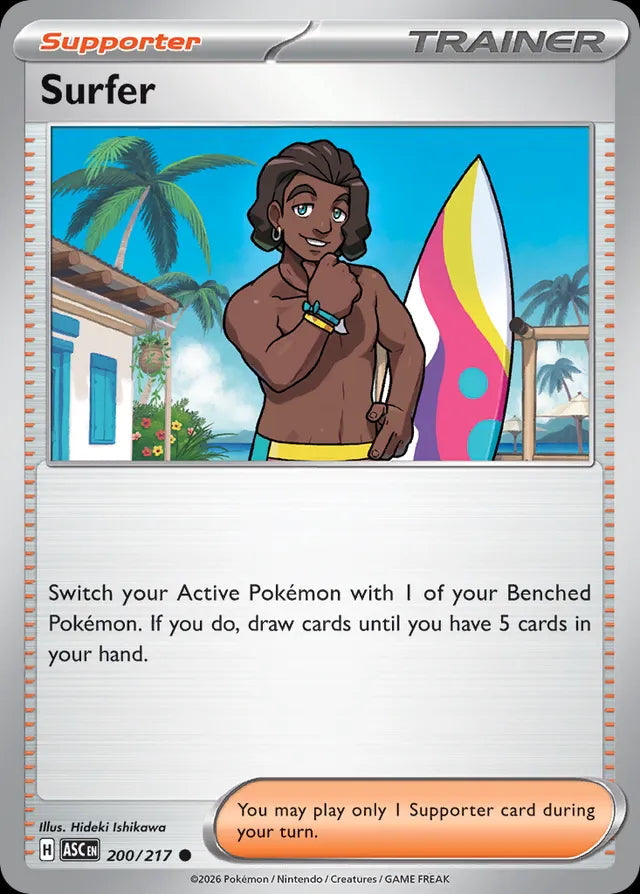 Ascended Heroes Surfer #200/217
