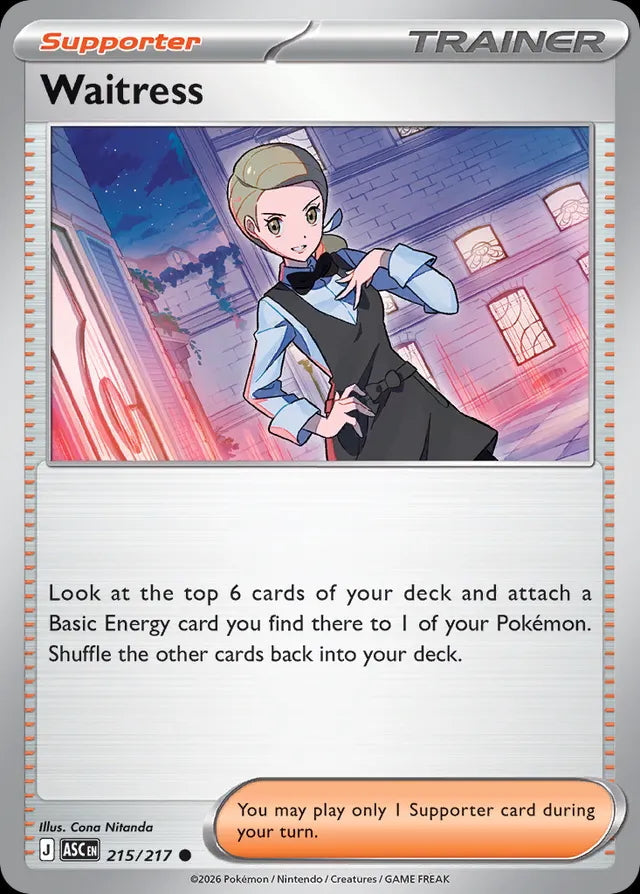 Ascended Heroes Waitress #215/217