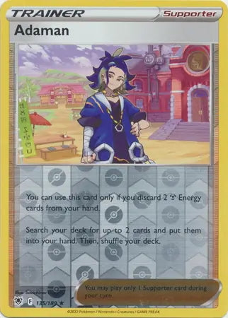 Astral Radiance Adaman #135/189 reverse holo