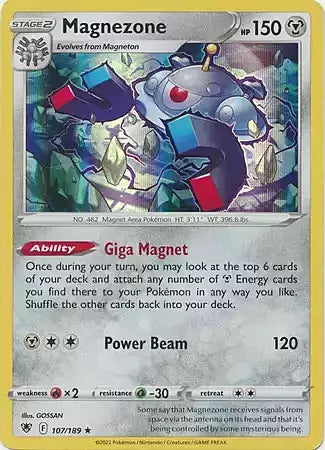 Astral Radiance Holo Magnezone #107/189