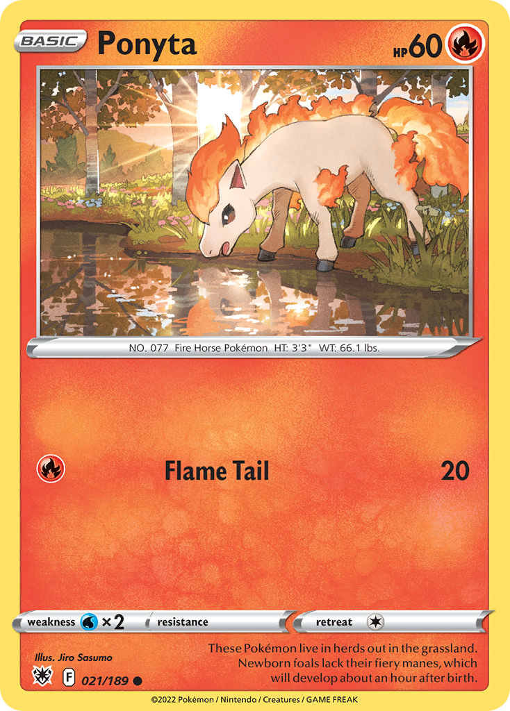 Astral Radiance Ponyta #21/189