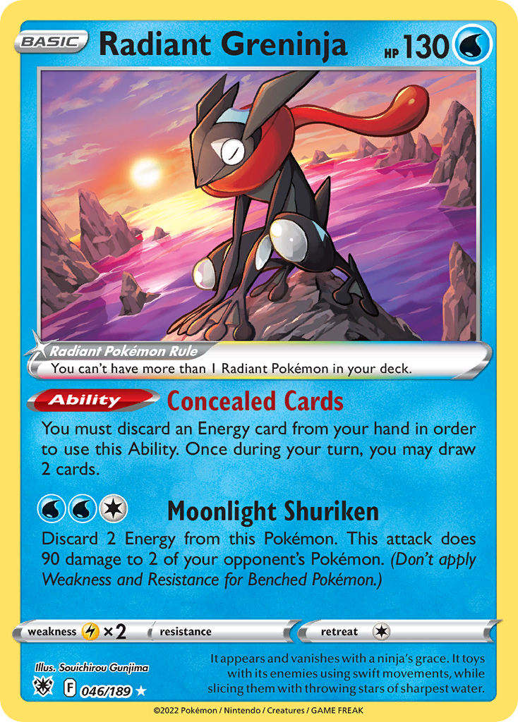 Astral Radiance Radiant Greninja #46/189