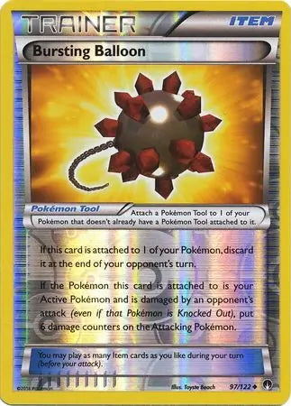 BREAKpoint Bursting Balloon #97/122 reverse holo