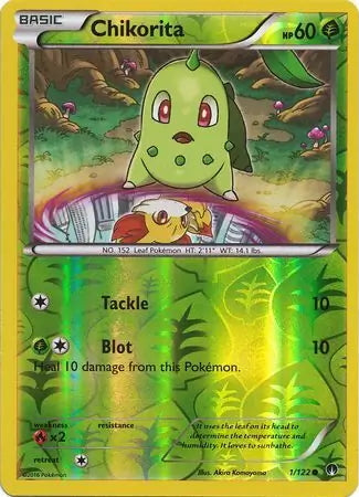 BREAKpoint Chikorita #1/122 reverse holo