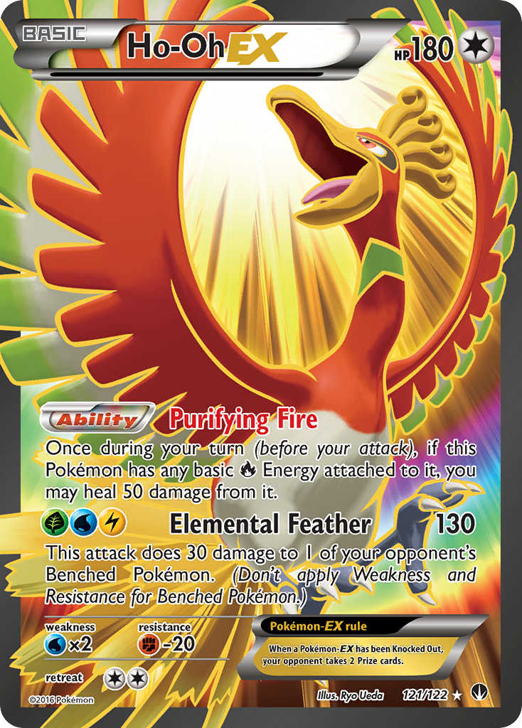 BREAKpoint Ho-Oh EX #121/122