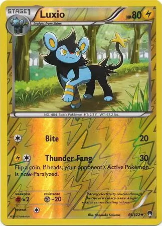 BREAKpoint Luxio #45/122 reverse holo