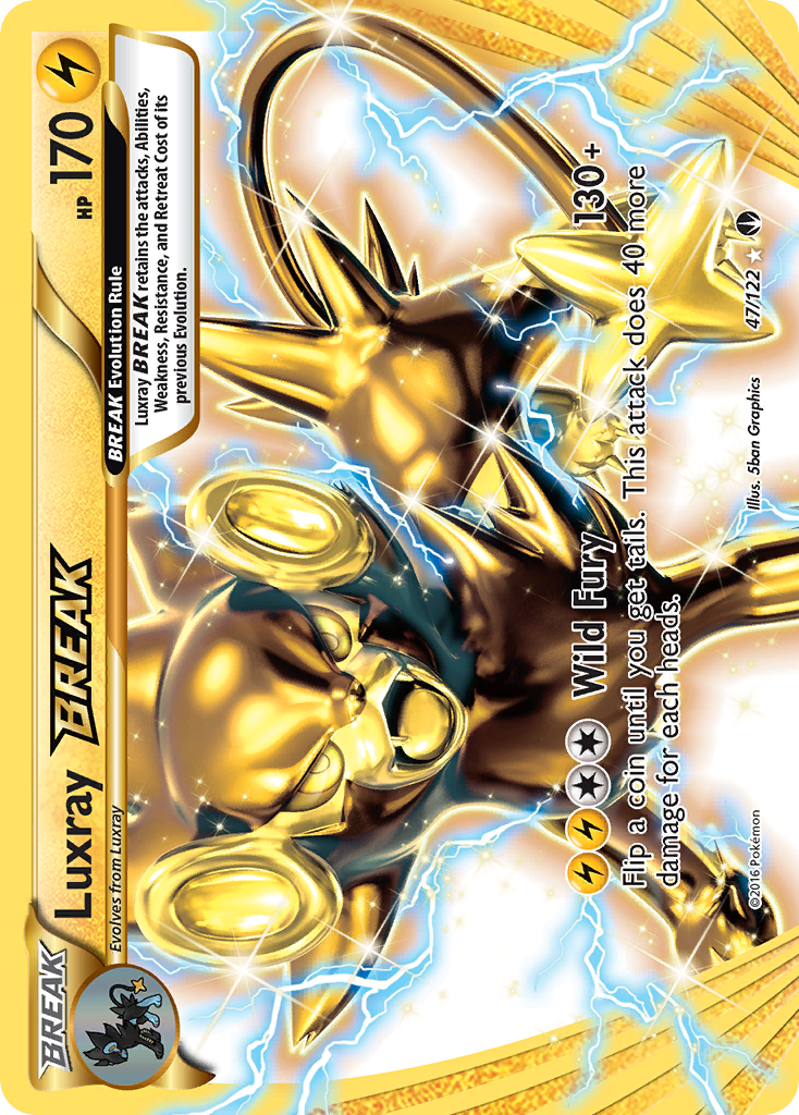 BREAKpoint Luxray BREAK #47/122