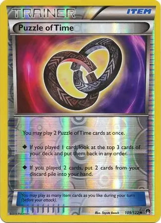 BREAKpoint Puzzle of Time #109/122 reverse holo