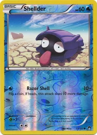 BREAKpoint Shellder #22/122 reverse holo