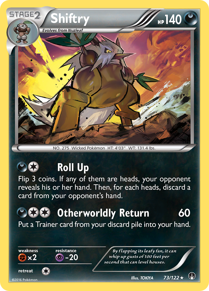 BREAKpoint Shiftry #73/122