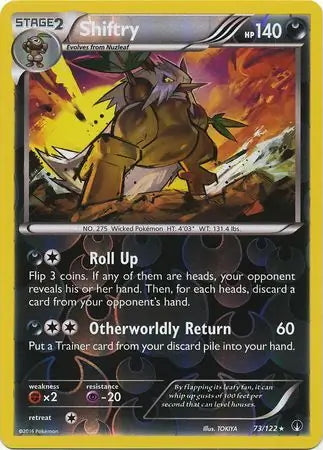 BREAKpoint Shiftry #73/122 reverse holo