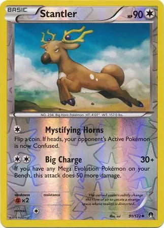 BREAKpoint Stantler #91/122 reverse holo