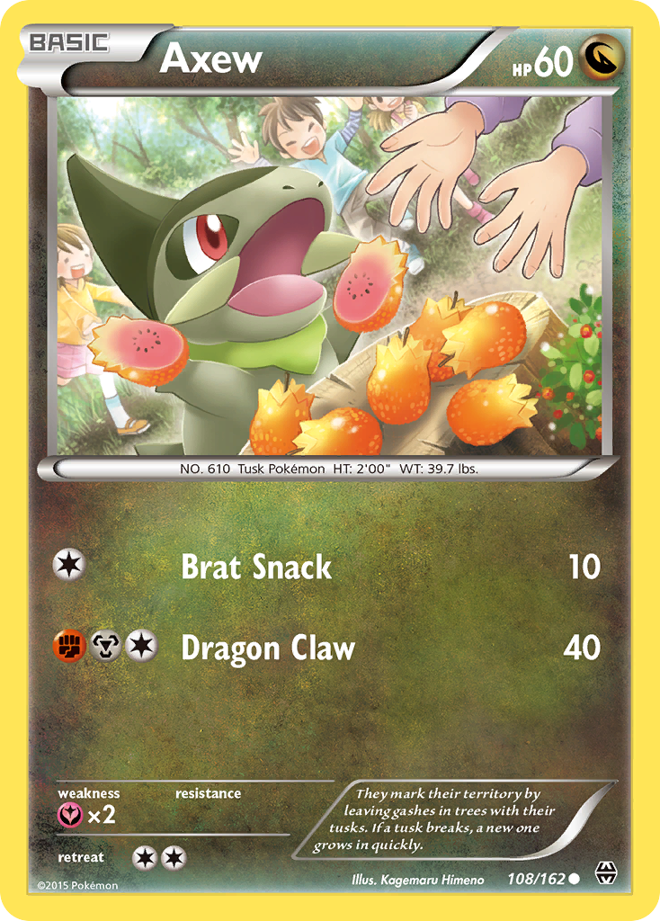 BREAKthrough Axew #108/162