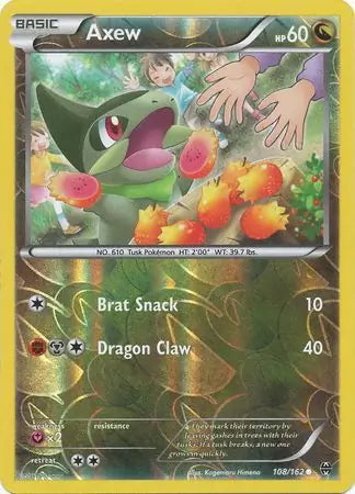BREAKthrough Axew #108/162 reverse holo