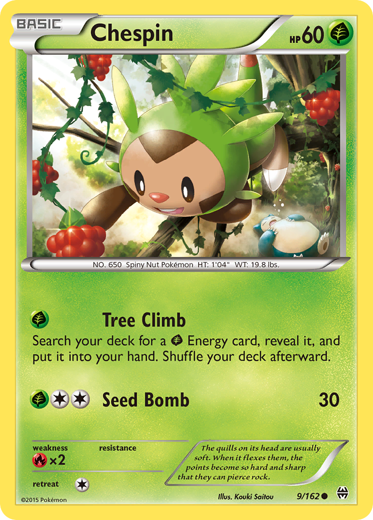 BREAKthrough Chespin #9/162