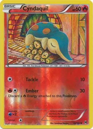 BREAKthrough Cyndaquil #18/162 reverse holo