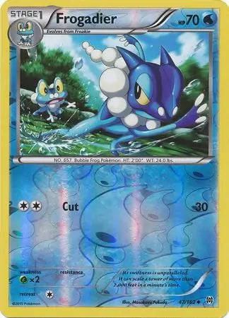 BREAKthrough Frogadier #47/162 reverse holo
