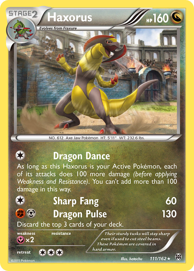 BREAKthrough Holo Haxorus #111/162