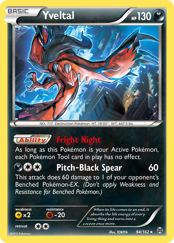 BREAKthrough Holo Yveltal #94/162