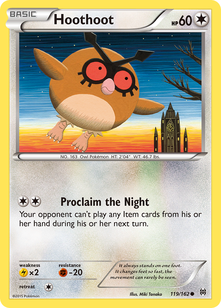BREAKthrough Hoothoot #119/162