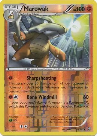 BREAKthrough Marowak #78/162 reverse holo