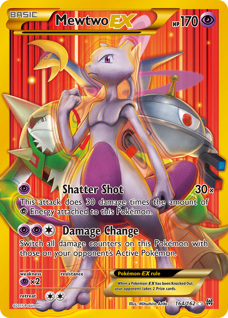 BREAKthrough Mewtwo EX #164/162