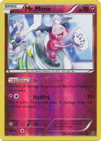 BREAKthrough Mr. Mime #97/162 reverse holo