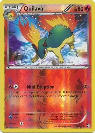 BREAKthrough Quilava #19/162 reverse holo