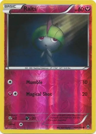 BREAKthrough Ralts #100/162 reverse holo
