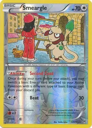 BREAKthrough Smeargle #123/162 reverse holo
