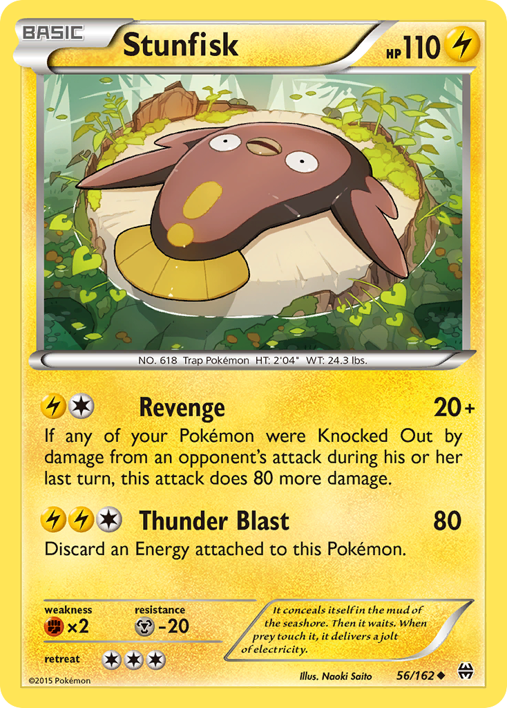 BREAKthrough Stunfisk #56/162