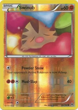 BREAKthrough Swinub #80/162 reverse holo