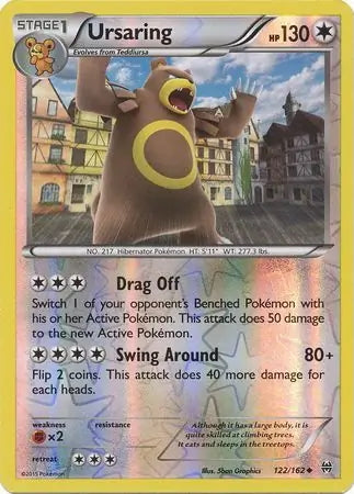 BREAKthrough Ursaring #122/162 reverse holo