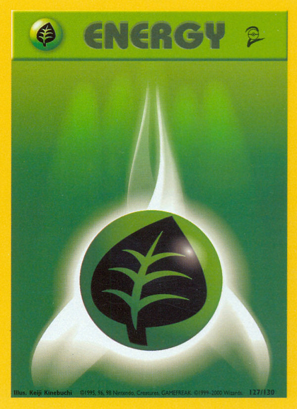 Base Set 2 Grass Energy #127