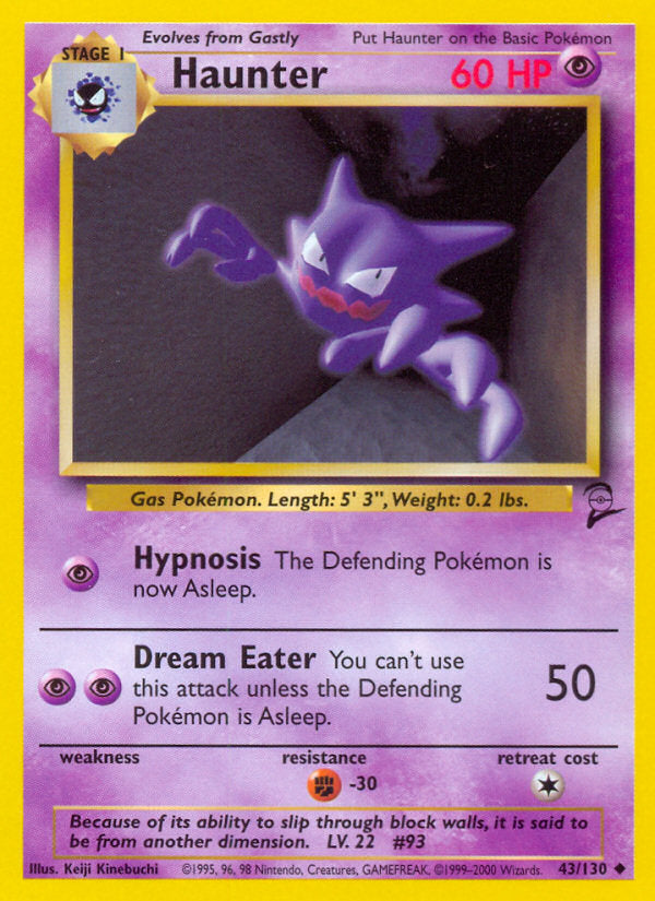 Base Set 2 Haunter #43/130