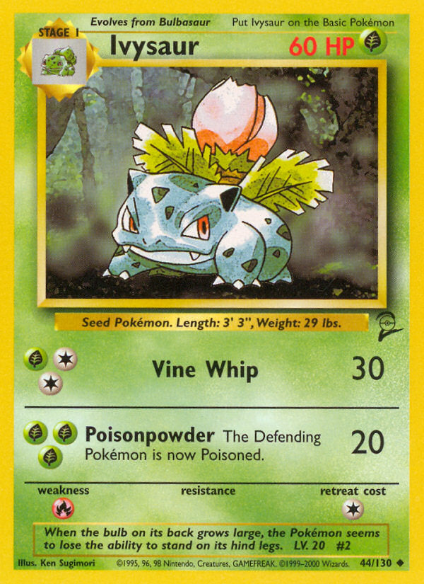 Base Set 2 Ivysaur #44/130