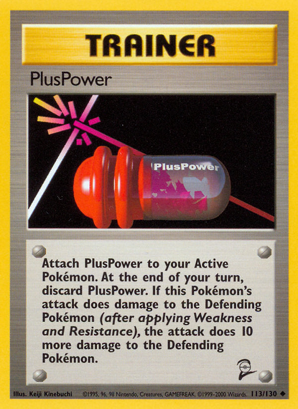 Base Set 2 PlusPower #113/130