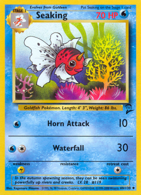 Base Set 2 Seaking #60/130