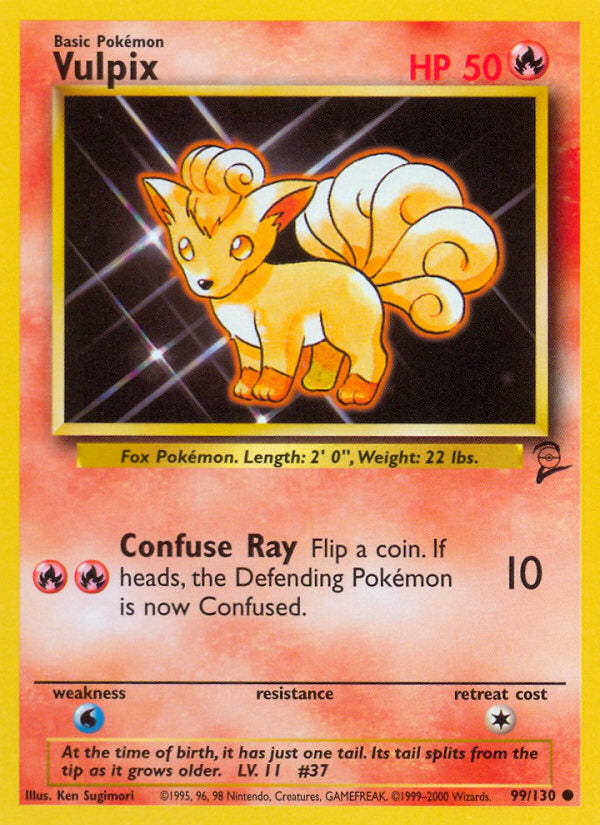 Base Set 2 Vulpix #99/130