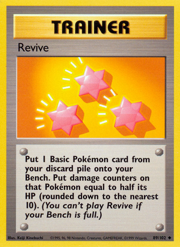 Base set Revive #89/102 unlimited