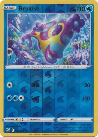 Battle Styles Bruxish #43/163 reverse holo