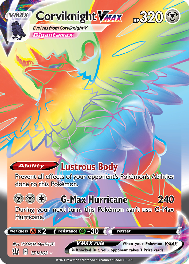 Battle Styles Corviknight VMAX #171/163