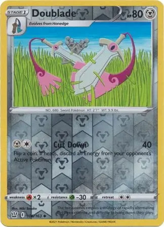 Battle Styles Doublade #106/163 reverse holo