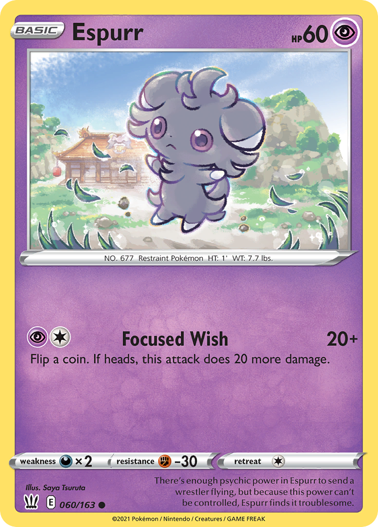 Battle Styles Espurr #60/163