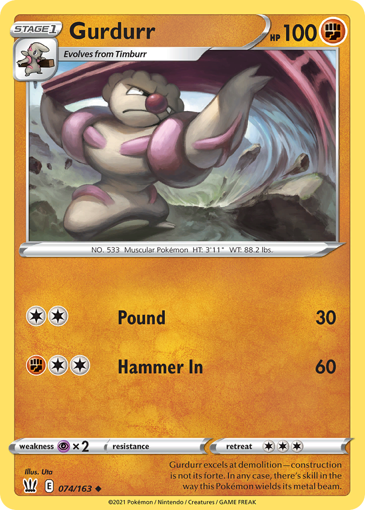 Battle Styles Gurdurr #74/163