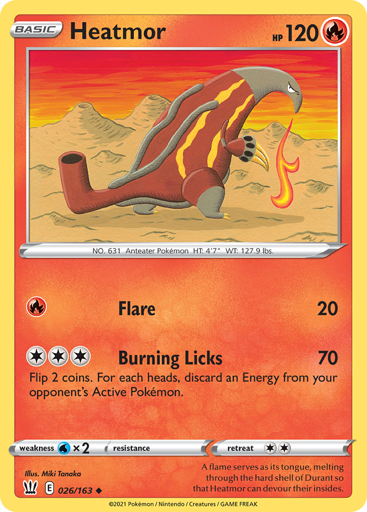 Battle Styles Heatmor #26/163