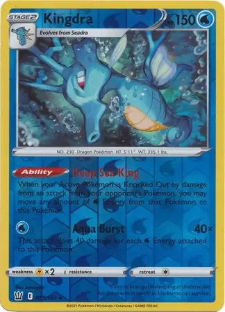 Battle Styles Kingdra #33/163 reverse holo