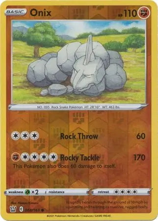 Battle Styles Onix #68/163 reverse holo